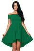 Green All The Rage Skater Dress